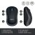 Logitech M185 Wireless Mouse USB for PC Windows, Mac and Linux, Grey with Ambidextrous Design-Black